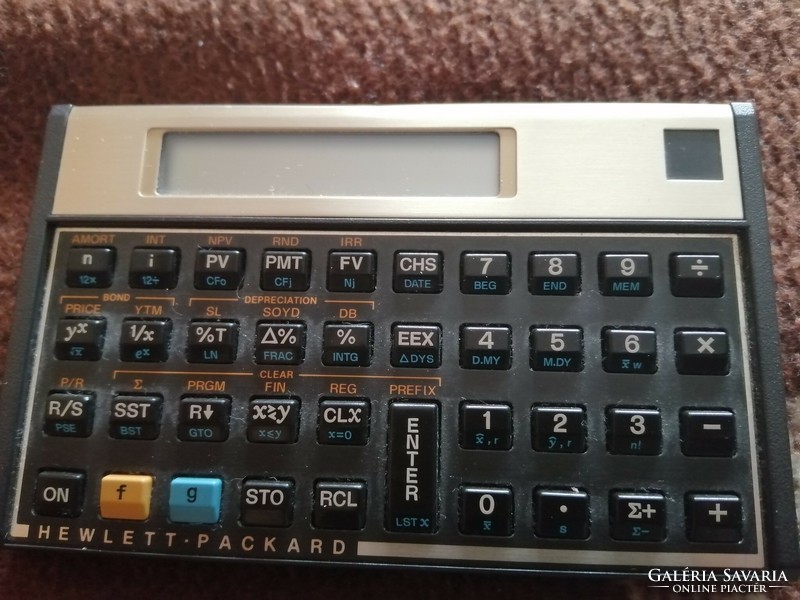 Hewlett Packard 12c? retro számológép.  Olvasd el! .