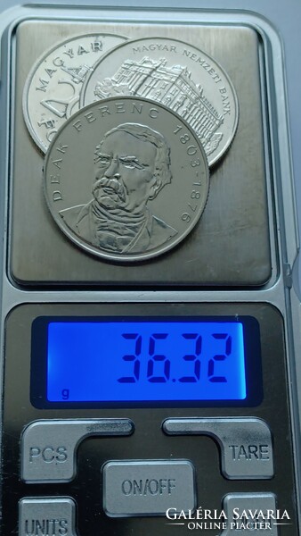 3 db Ezüst 200 Ft-os pénzérme, 1992 - 1993 - 1994 Magyarország