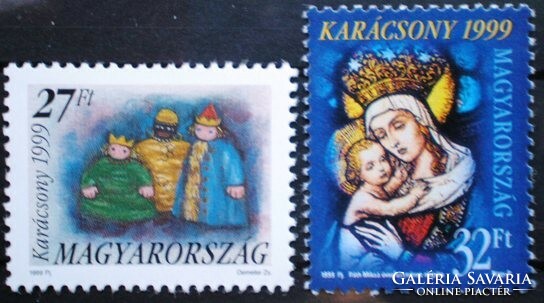 S4518-9 / 1999  Karácsony I. bélyegsor postatiszta