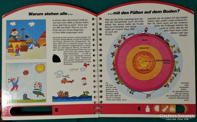 Carlo a. Michelini:schau hinein in unsere erde - look into our land, picture book in German