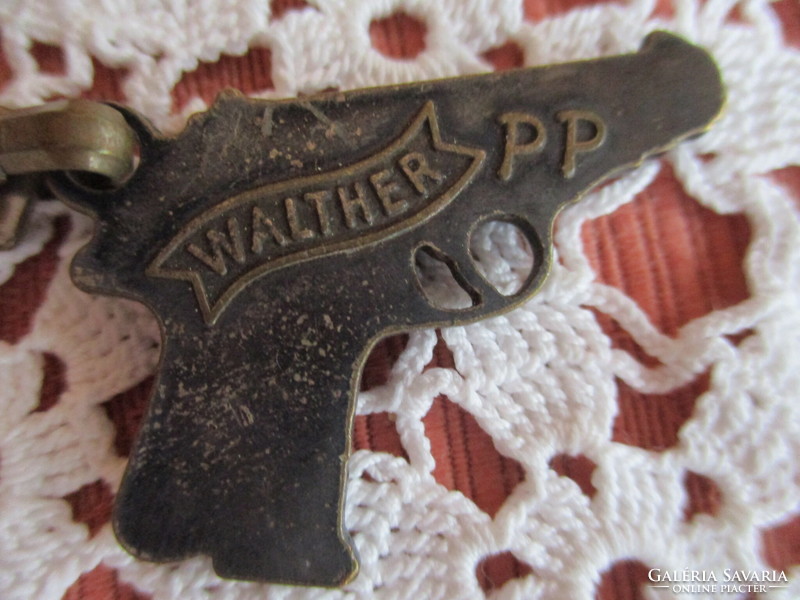 Walther pistol key ring