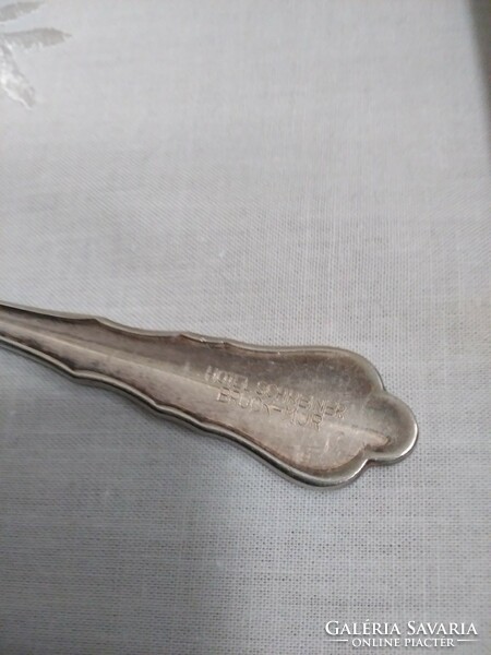 Antique Berndorf silver 90/21 teaspoon from the 1890s