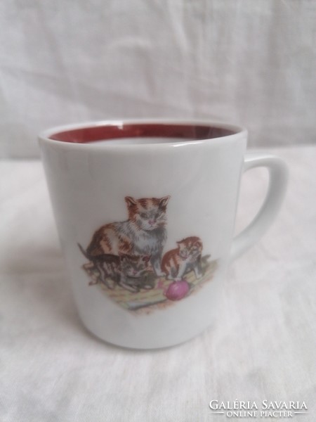 Kahla porcelain mug (feline)