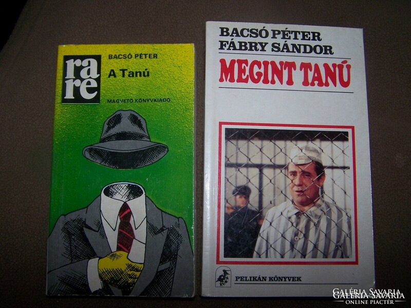 A witness + a witness again - Péter Bacsó's two books in one