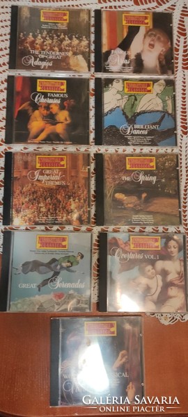 9 music CDs uniformgettable classics individually or in a package