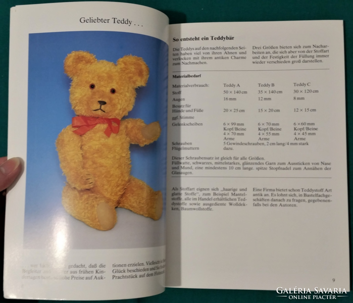 Helga sander: liebenswerte teddybären - best ideas for making teddy bears in German
