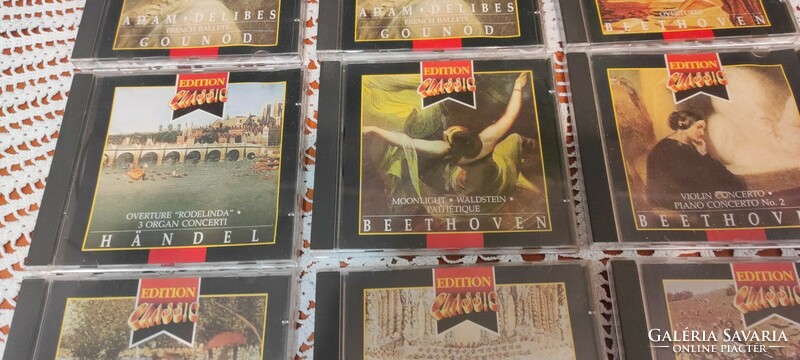 12 db Editiom Classics Zenei CD külön-külön vagy csomagban