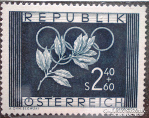A969 /  Ausztria 1952 Olimpiák bélyeg postatiszta
