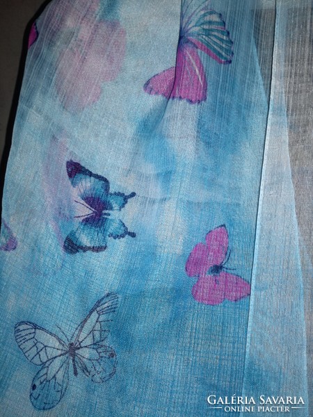 Spring butterfly scarf