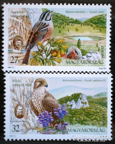 S4501-2 / 1999 Europa - Nemzeti parkjaink II.bélyegsor postatiszta