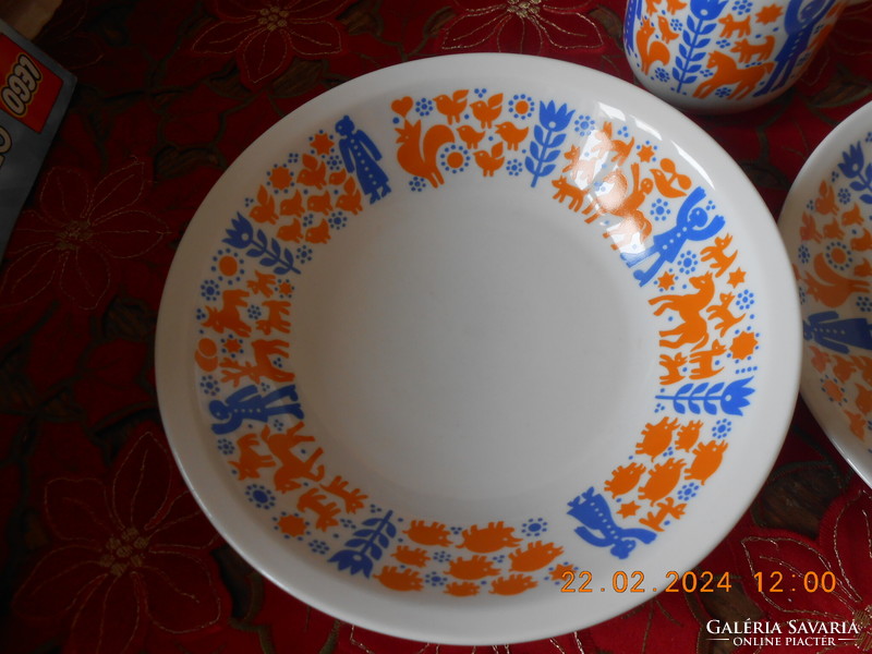 Alföldi children's tableware (Norwegian pattern)