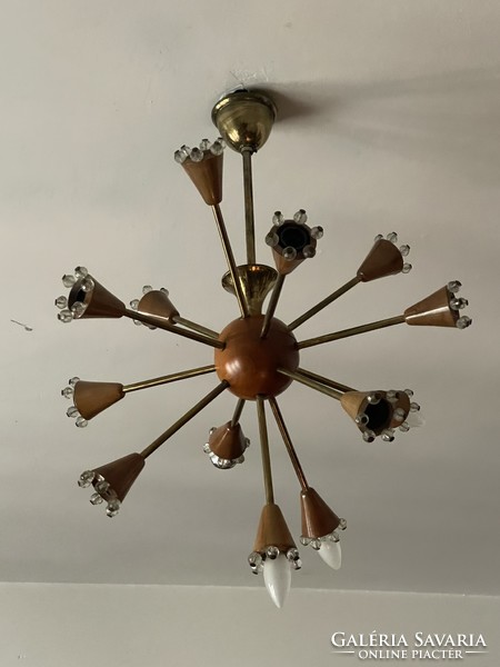 Retro chandelier sputnik