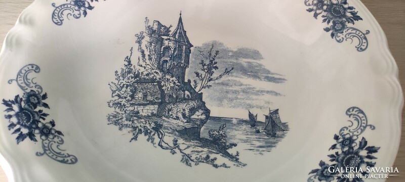 Giant sarreguemines serving platter