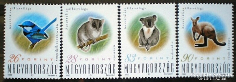 S4536-9 /  2000  Födrészek Állatai IV. - Ausztrália bélyegsor postatiszta