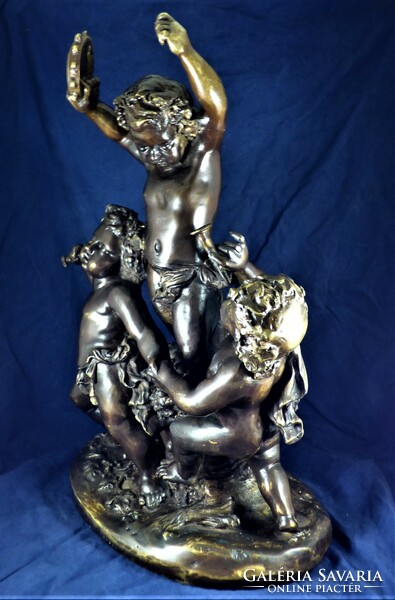 Gorgeous, antique, bronze statue, France, 19th century!!!