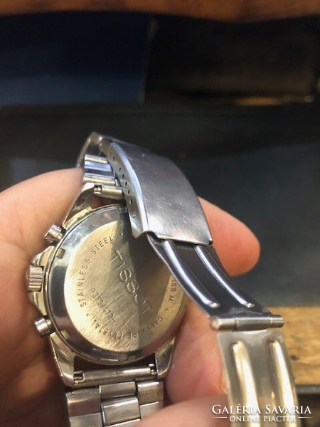 Tissot T-Classic PRX 100 chronograf férfi karóra, szép állapotban.