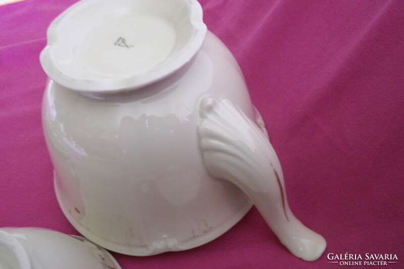 Porcelain incomplete tea set drasche