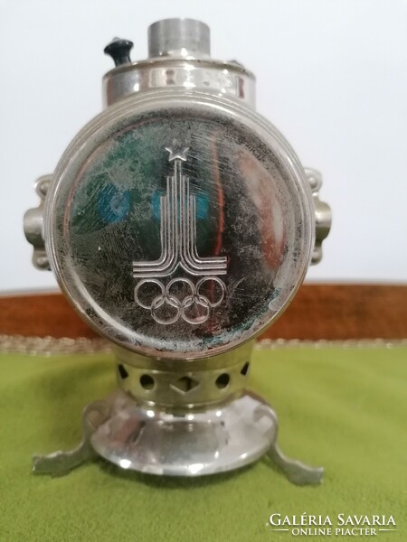 Retro mini szamovár, Moszkva 1980, olimpiai jelzéssel