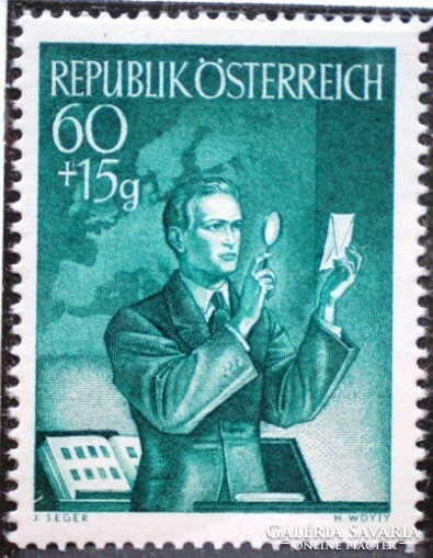 A957 /  Ausztria 1950 Bélyegnap bélyeg postatiszta