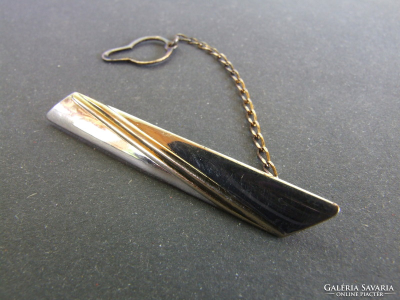 Gold-plated silver tie tweezers (190524)