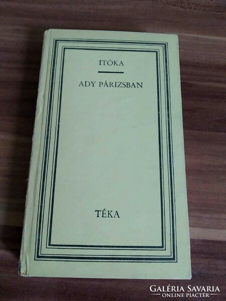 Itóka: ady in Paris, téka series, 1977