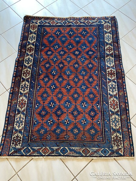 Antique Malayan Persian carpet 104x144