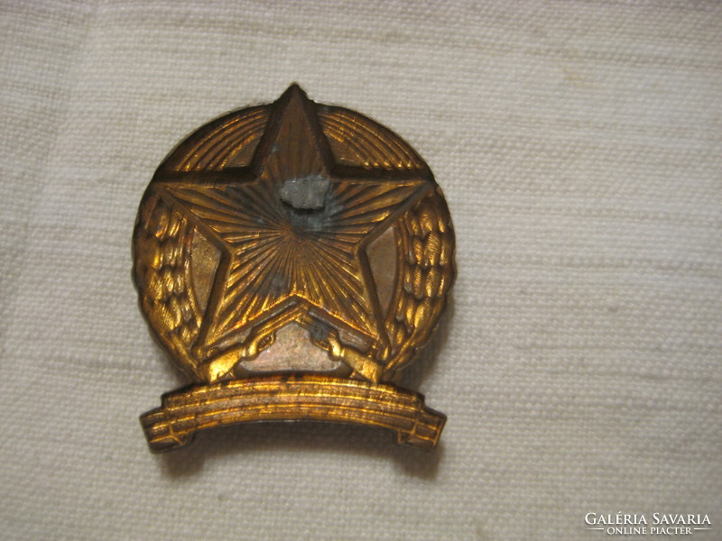 Rákosi police cap badge