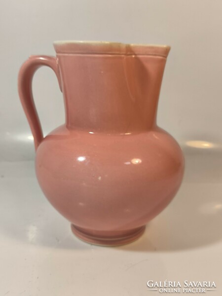 Pink Zsolnay jug