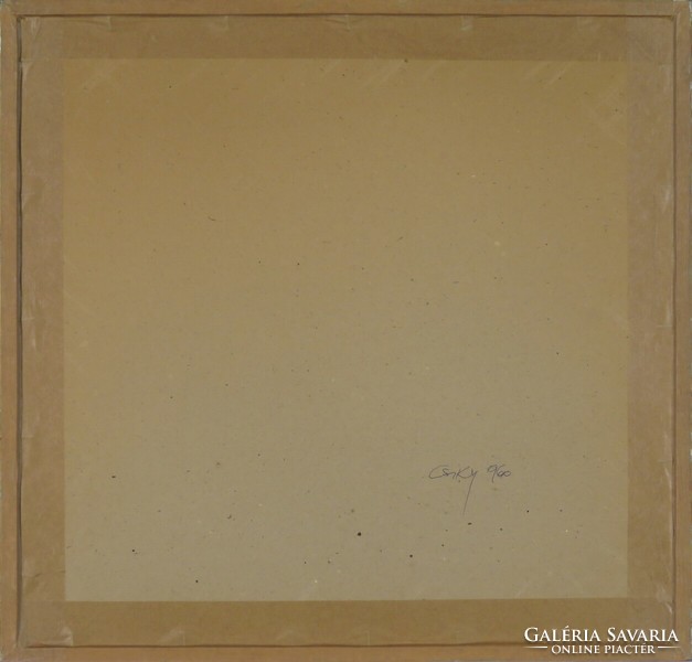 Csiky András : "Park" 1960