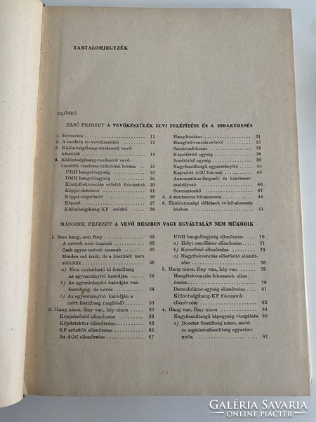 Pál Ferenczy television troubleshooting 1965 technical book publisher Budapest