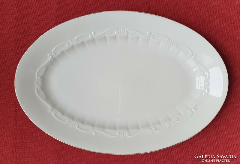 Wunsiedel Bavarian German porcelain serving bowl plate offering