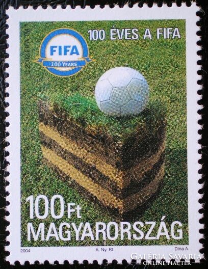 S4751  /  2004 100 éves a FIFA bélyeg postatiszta