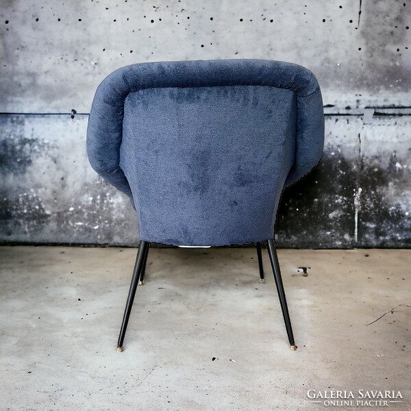 Retro, space age design renovated cologne armchair