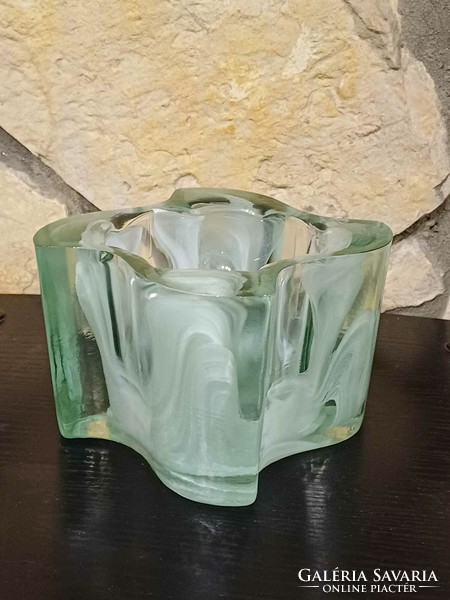 Scandinavian craftsman glass table decoration vase