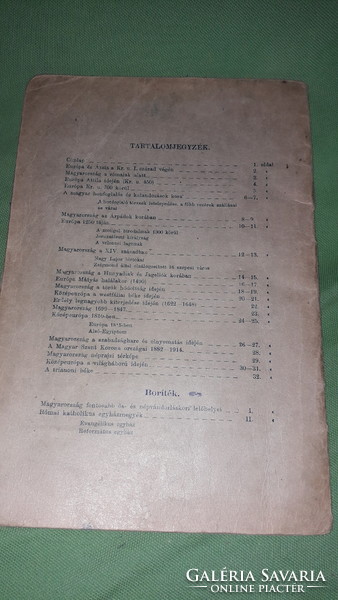 1931.Németh - Koch : Történelmi Atlasz I.rész MAGYARORSZÁG képek szerint MAGYAR FÖLDRAJZI INTÉZET RT