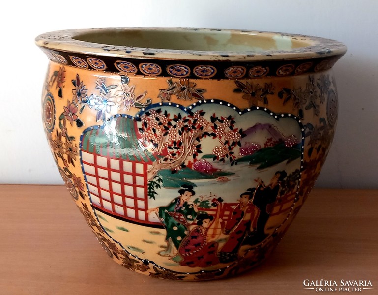 Huge marked antique Chinese caspo negotiable art deco design