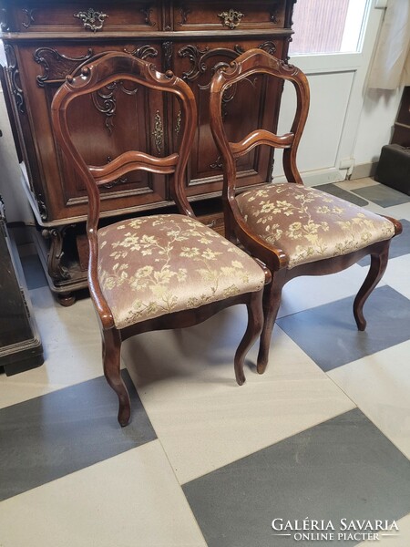 2 antique chairs