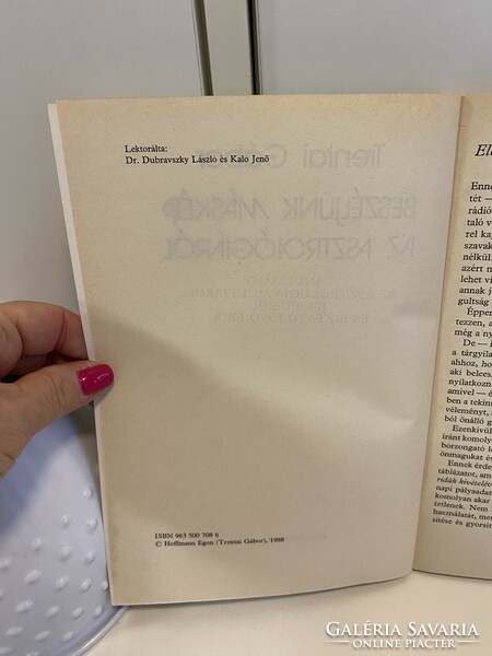 Trentai Gábor Beszéljünk másképp az asztrológiáról 1988 Budapest