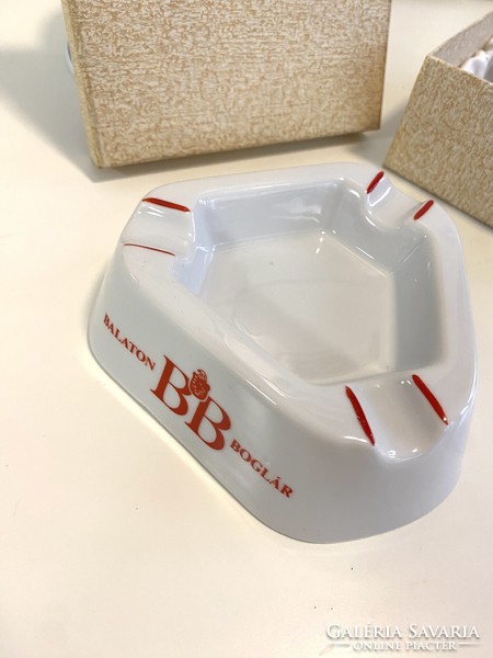 Numbered hólloháza hóllóháza porcelain ashtray ashtray in gift box new bb