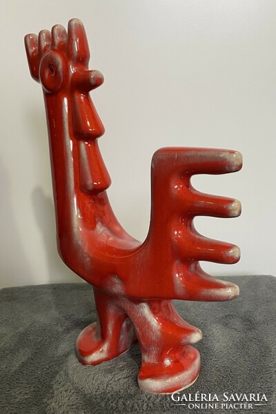 Retro Figural Ceramic Rooster Industrial Arts Company.