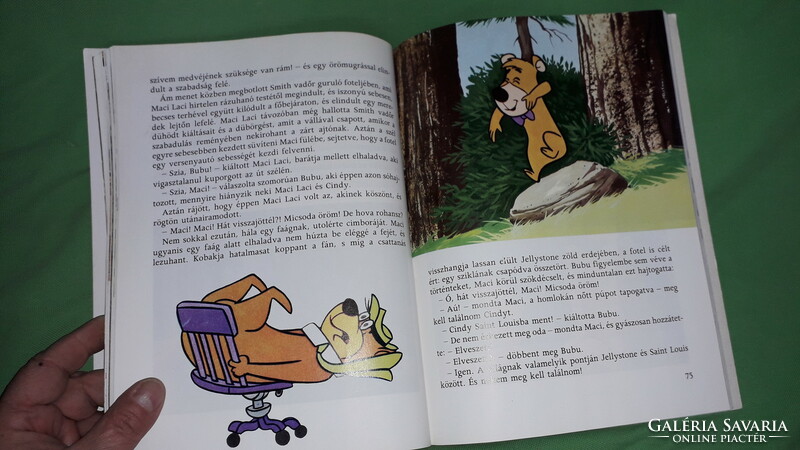 1986.W.Hanna -j.Barbera -maci, cindy and bubu maci laci picture story book according to the pictures móra