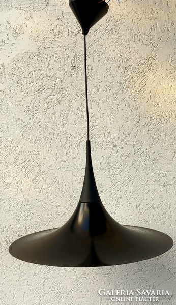 Hatalmas vintage fém mennyezeti lámpa ALKUDHATÓ Art deco design