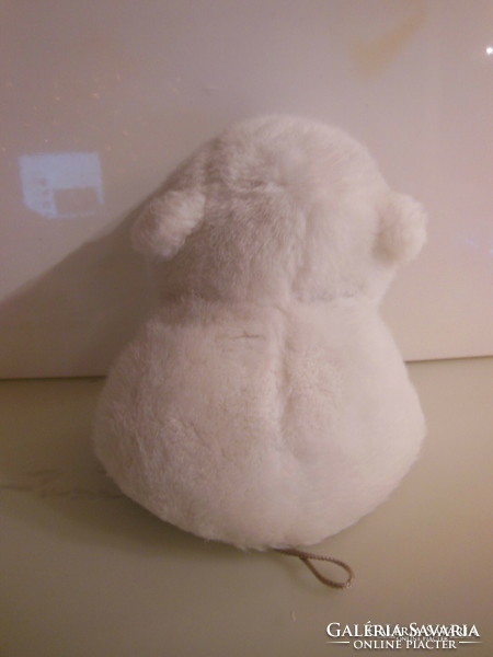 Polar bear - trophy - 24 x 18 x 18 cm - snow white - plush - brand new - exclusive - German