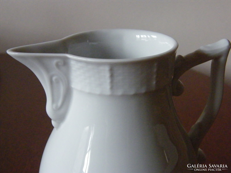 Herend large white tea, coffee and milk spout!