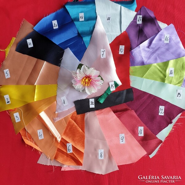 Wedding dz02 - satin double decorative handkerchief 20x20cm - in several colors