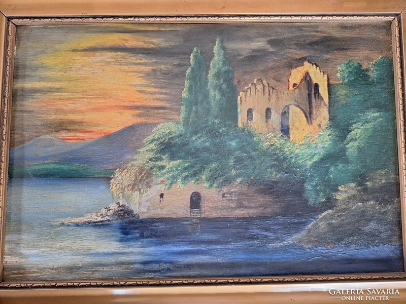 Oil painting without signature