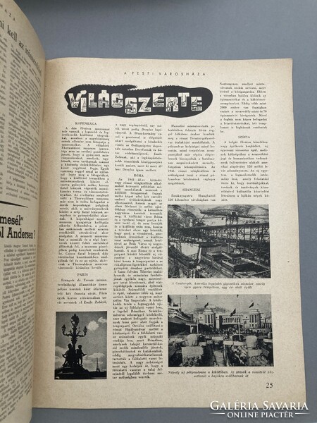 The Pest Town Hall, urban policy and critical review - February 1937 - Budapest historical rarity