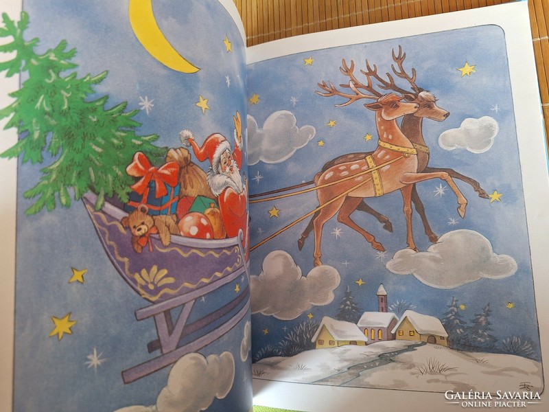 Snowflake Christmas with beautiful drawings by Zsuzsa Füzesi.