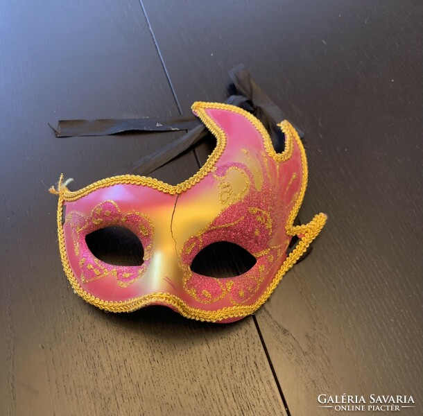 Original Venetian carnival mask face mask decoration brought from Venice