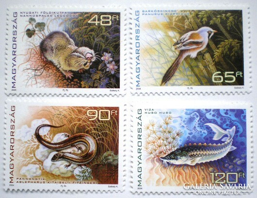 S4744-7 /  2004 Magyarország állatvilága III. bélyegsor postatiszta